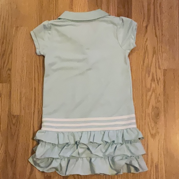 adidas Light Blue Kids Casual Dress - Picture 3 of 3